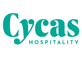 logo Cycas Hospitality de forme rectangulaire